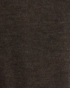 Best Sportscraft Henry Merino Quarter Zip Knit in Truffle