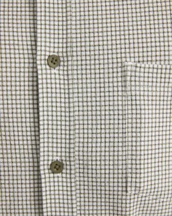 Discount Sportscraft Hewson Short Sleeve Check Shirt in Green Multi GreenMulti