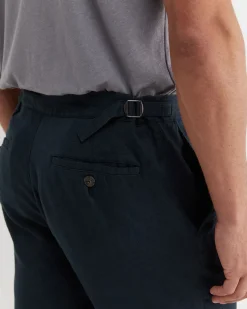 Online Sportscraft Holland Linen Short in Washed Black WashedBlack