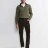 Fashion Sportscraft Hudson Straight Leg Cord in Khaki