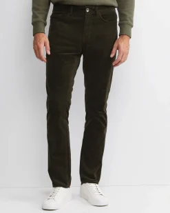 Fashion Sportscraft Hudson Straight Leg Cord in Khaki