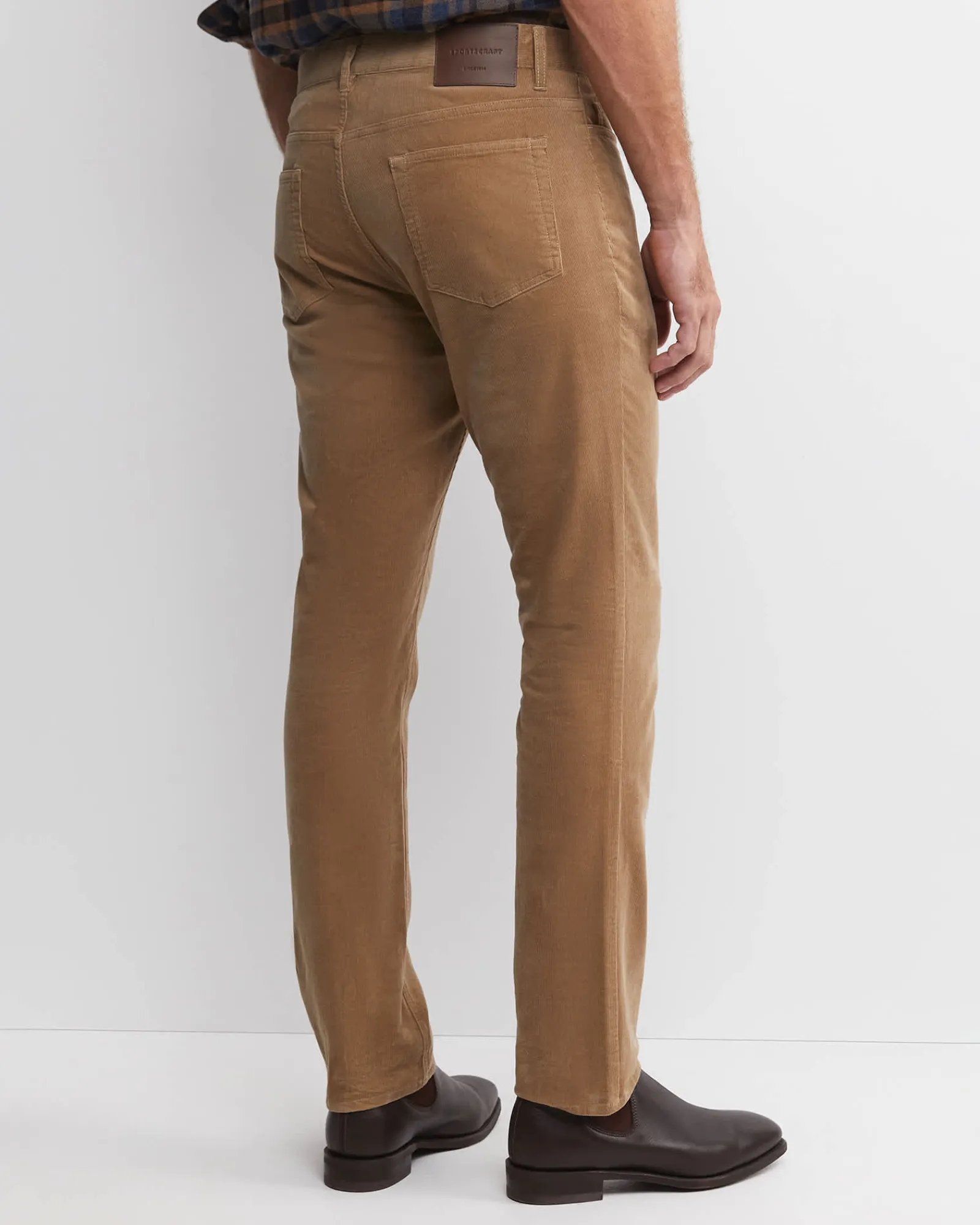 Discount Sportscraft Hudson Straight Leg Cord in Latte