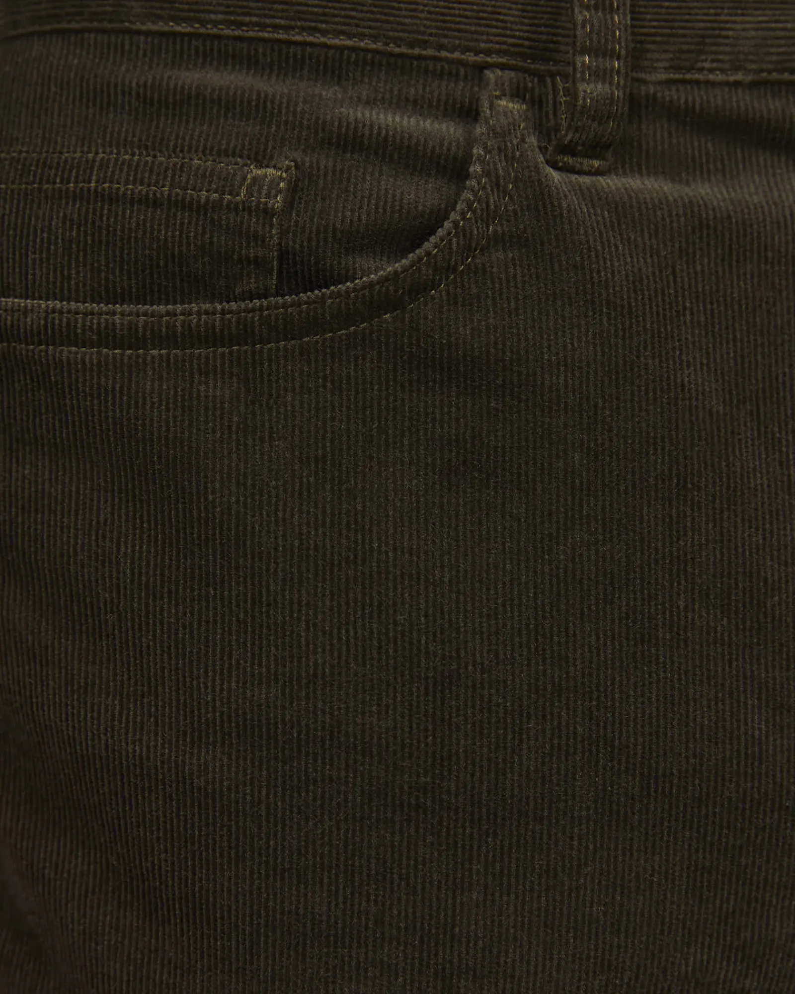 Fashion Sportscraft Hudson Straight Leg Cord in Khaki