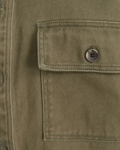 Clearance Sportscraft Jack Overshirt in Dark Khaki DarkKhaki