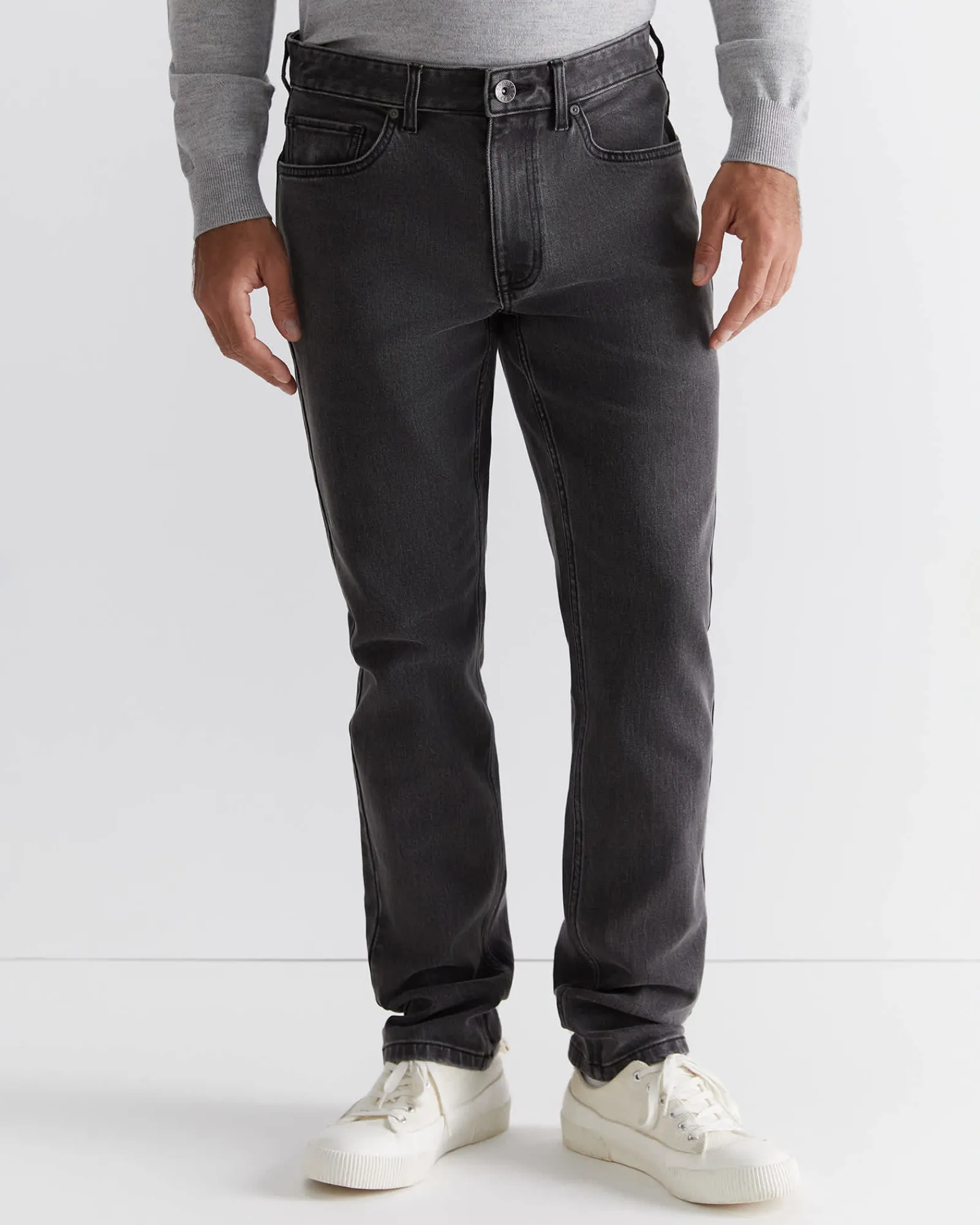 Online Sportscraft Jackson Slim Jean in Dark Grey DarkGrey
