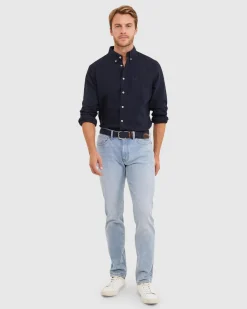 Discount Sportscraft Jackson Slim Jean in Ice Blue IceBlue