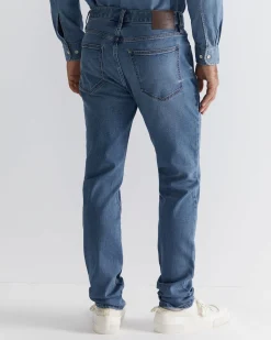 Best Sportscraft Jackson Slim Jean in Light Blue Wash LightBlueWash