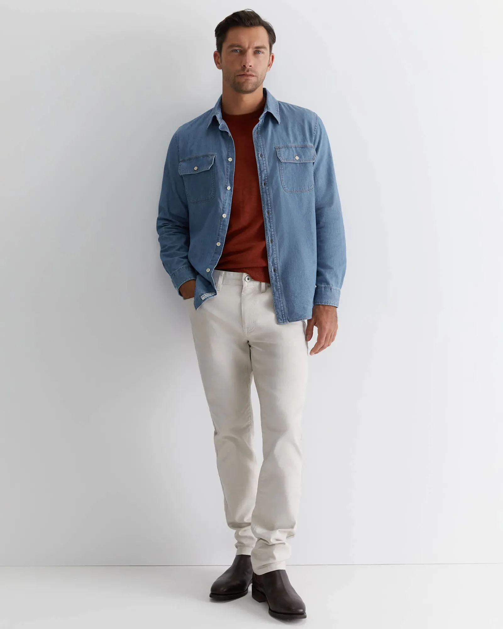Hot Sportscraft Jackson Slim Jean in Putty
