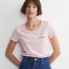 Online Sportscraft Joanna Cotton Melange Tee in Pink Melange PinkMelange