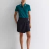Outlet Sportscraft Jodie Pique Polo in Teal
