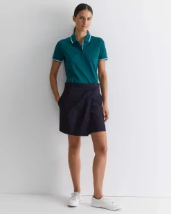 Outlet Sportscraft Jodie Pique Polo in Teal