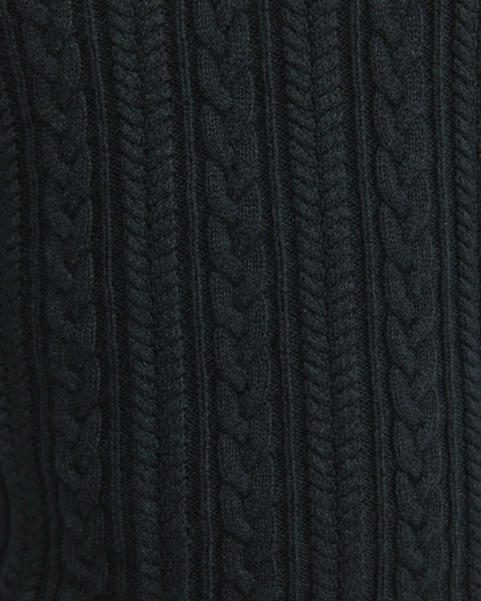 Best Sportscraft Joshua Cable Quarter Zip Knit in Forest