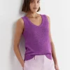 Online Sportscraft Josie Tape Yarn Singlet in Hydrangea