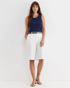 Sale Sportscraft Julia Rib Tank in Navy
