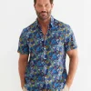 Fashion Sportscraft Kip Short Sleeve Liberty Shirt in Multi