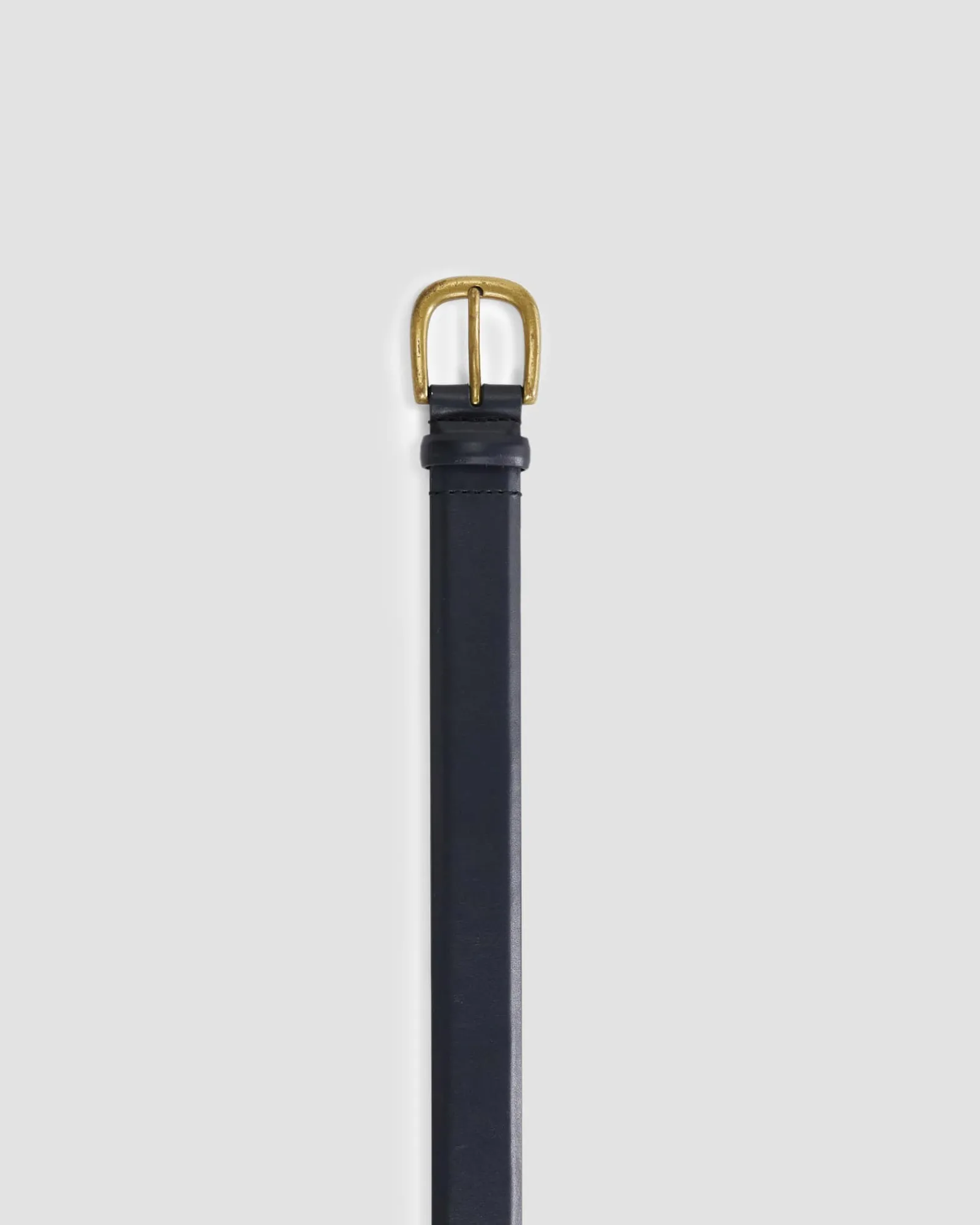 Sale Sportscraft Lara Buckle Leather Belt in Black