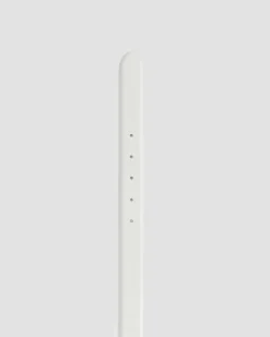 Outlet Sportscraft Lara Buckle Leather Belt in Ivory