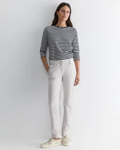 Discount Sportscraft Laura Relaxed Chino in Bone