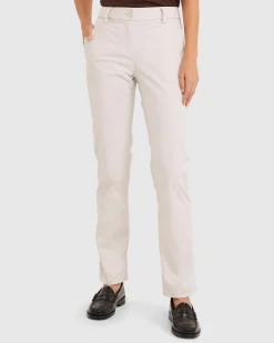 Clearance Sportscraft Laura Relaxed Chino in Bone
