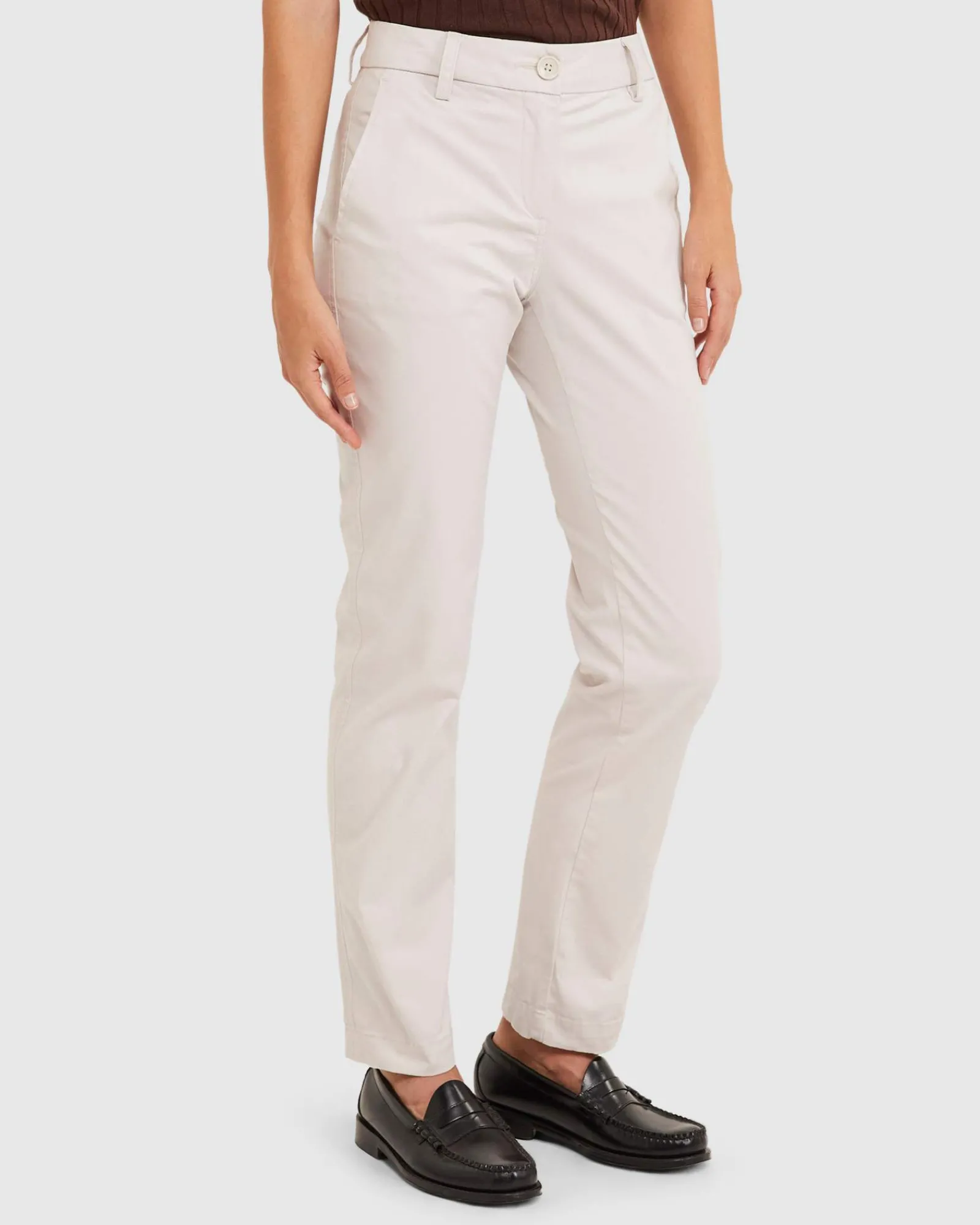 Clearance Sportscraft Laura Relaxed Chino in Bone
