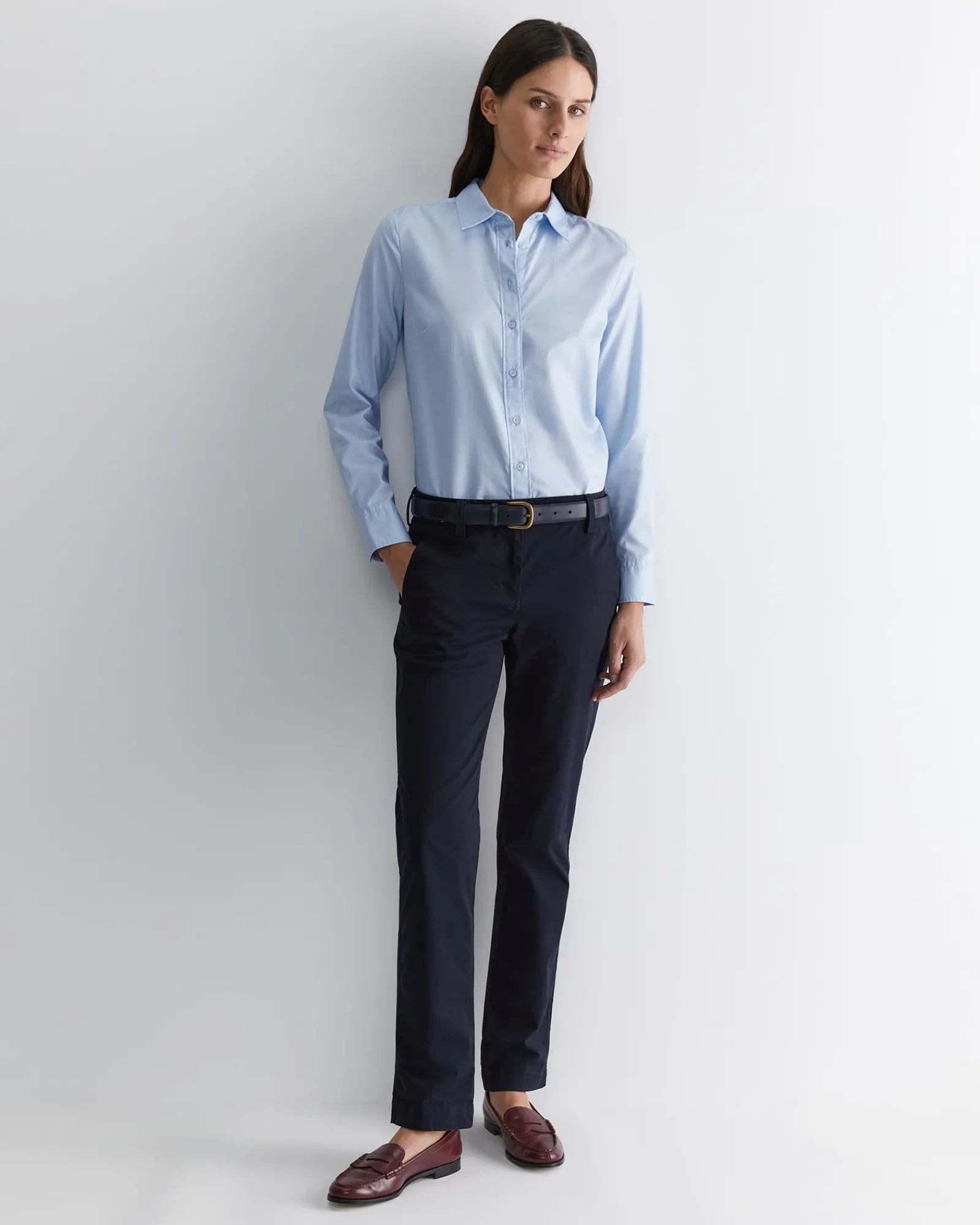 Fashion Sportscraft Laura Relaxed Chino in Classic Navy ClassicNavy