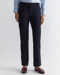 Fashion Sportscraft Laura Relaxed Chino in Classic Navy ClassicNavy