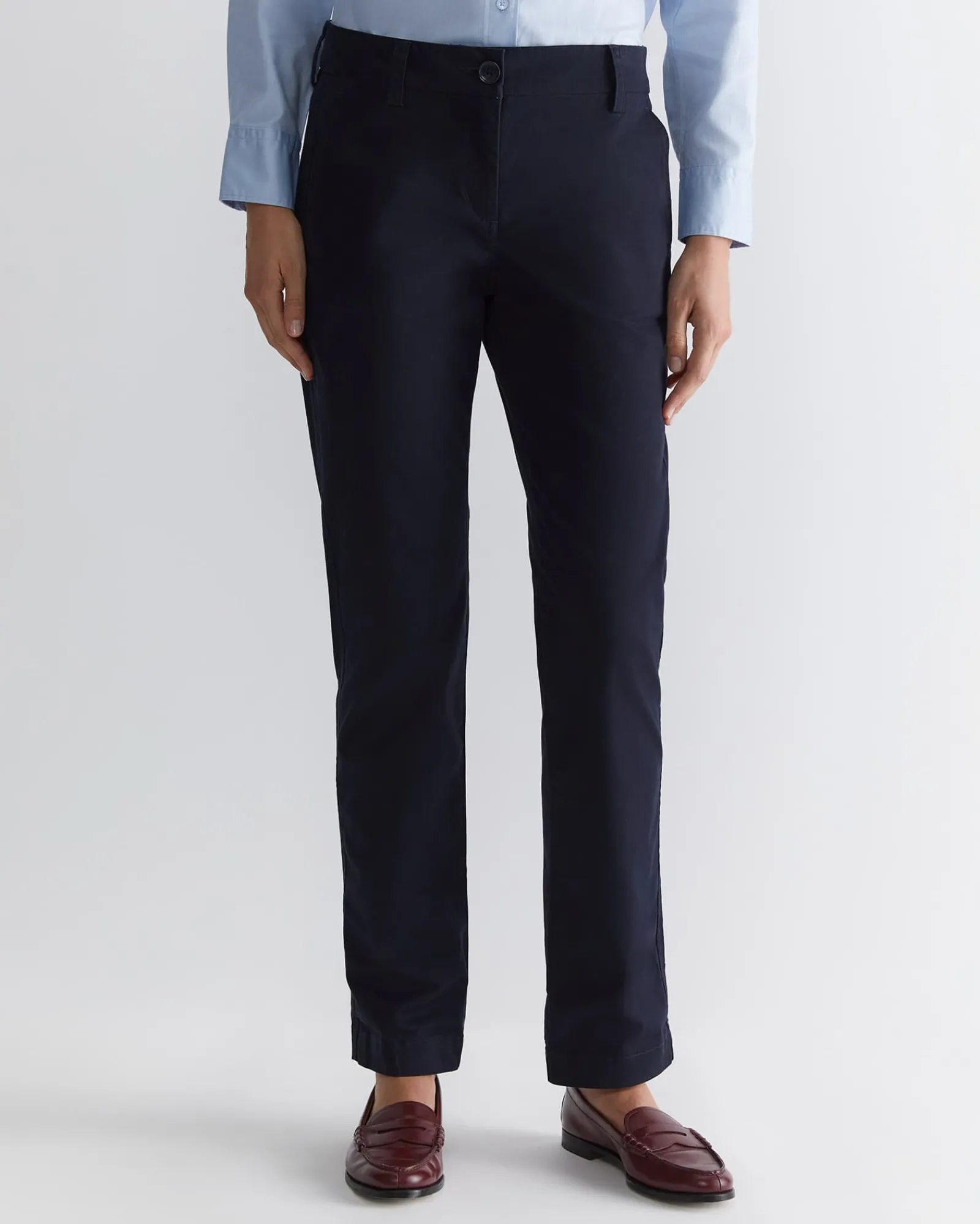 Fashion Sportscraft Laura Relaxed Chino in Classic Navy ClassicNavy