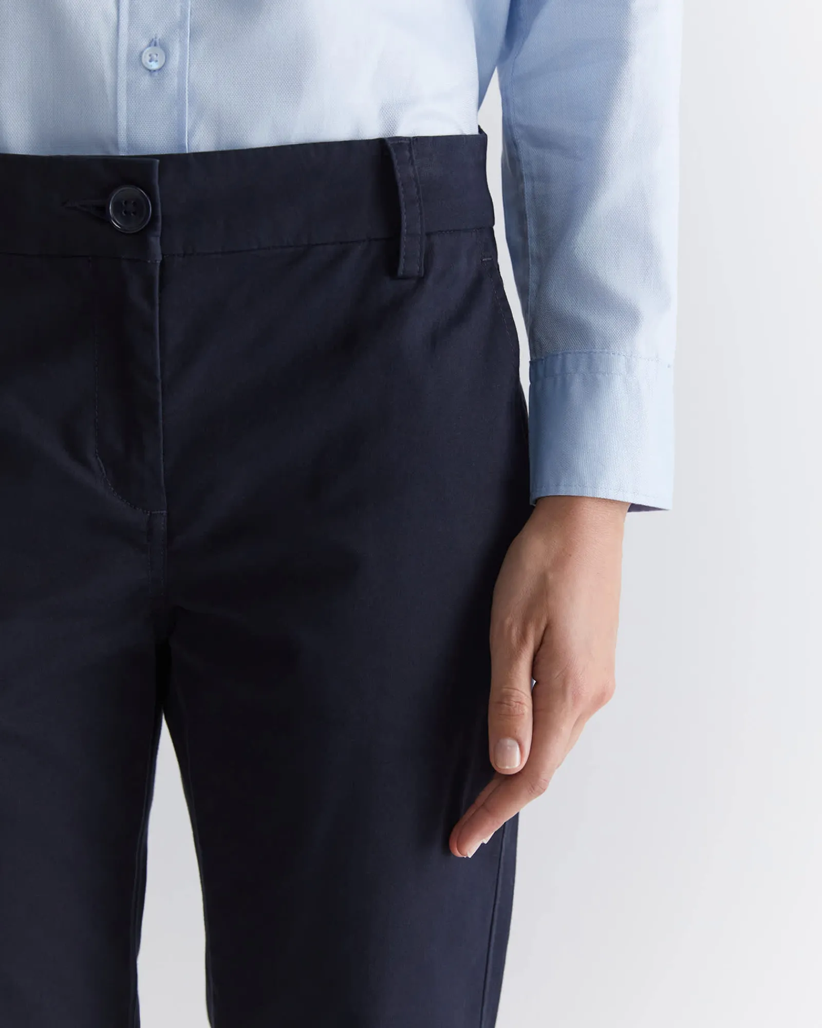 Fashion Sportscraft Laura Relaxed Chino in Classic Navy ClassicNavy