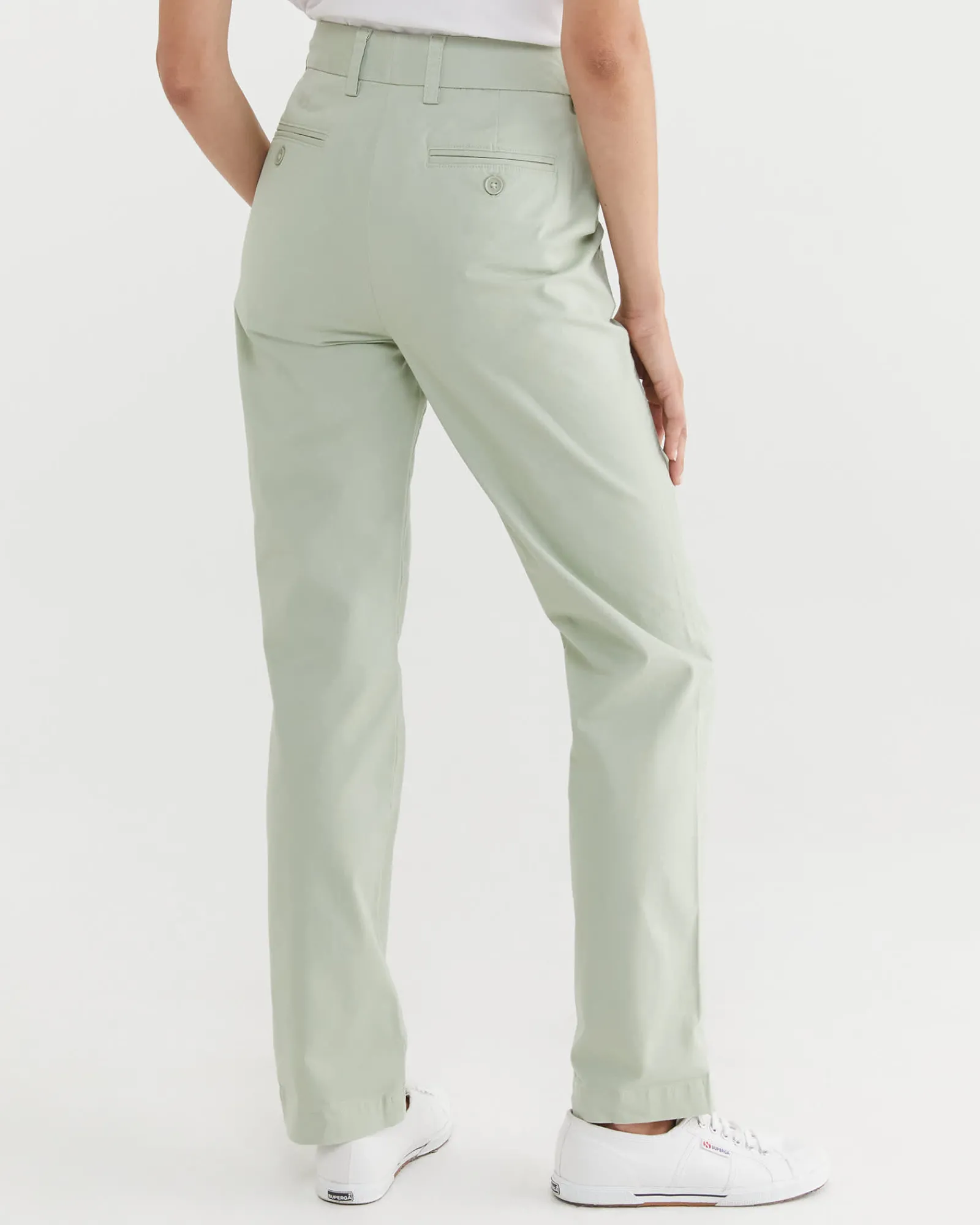 Fashion Sportscraft Laura Relaxed Chino in Sage