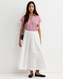 Discount Sportscraft Laurel Short Sleeve Liberty Shirt in Pink Multi PinkMulti