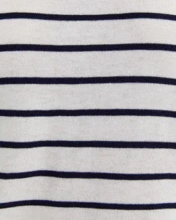 Clearance Sportscraft Laurina Knit Tee in Ivorynavy Ivory/navy