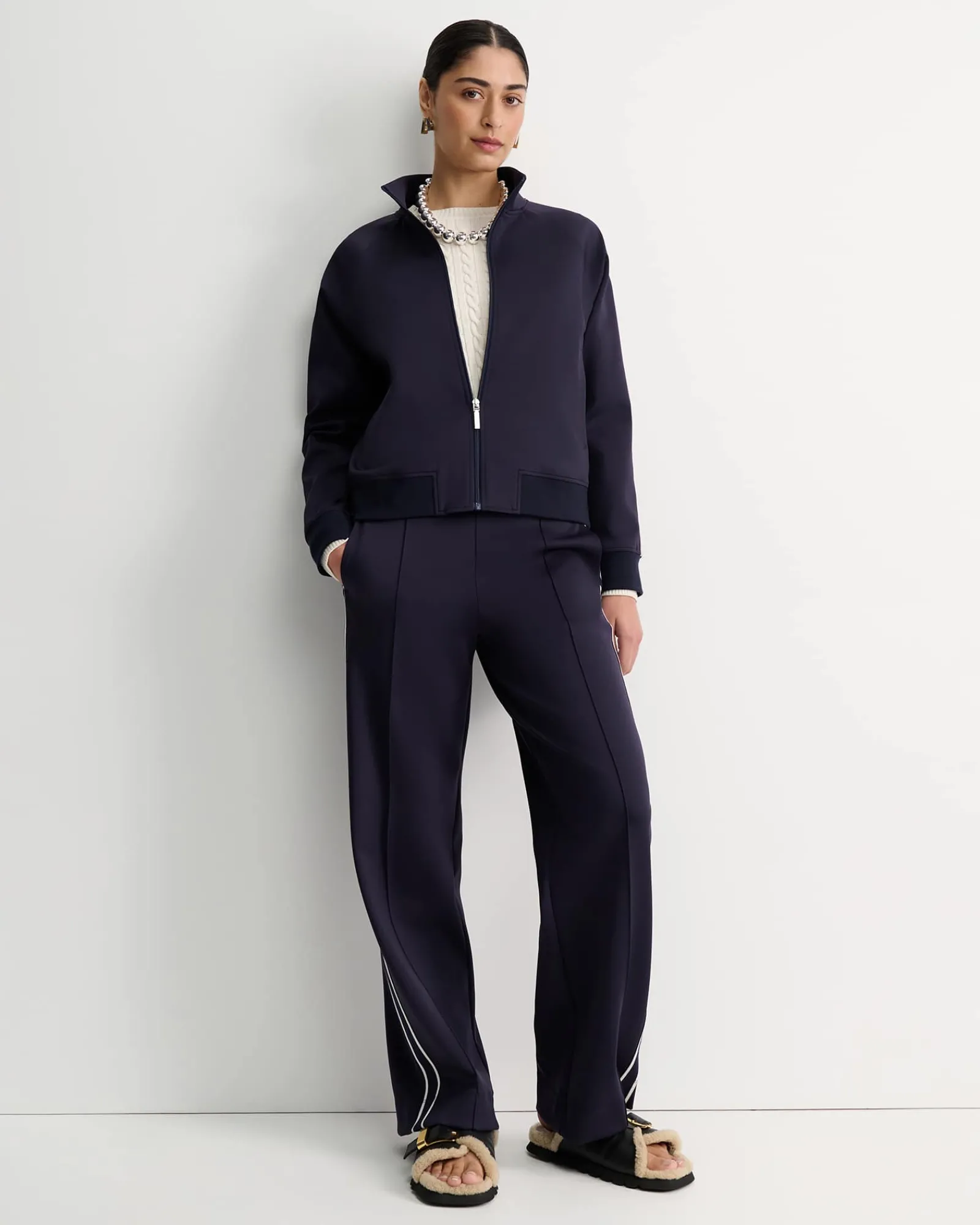 Outlet Sportscraft Lina Track Jacket in Navy Multi NavyMulti