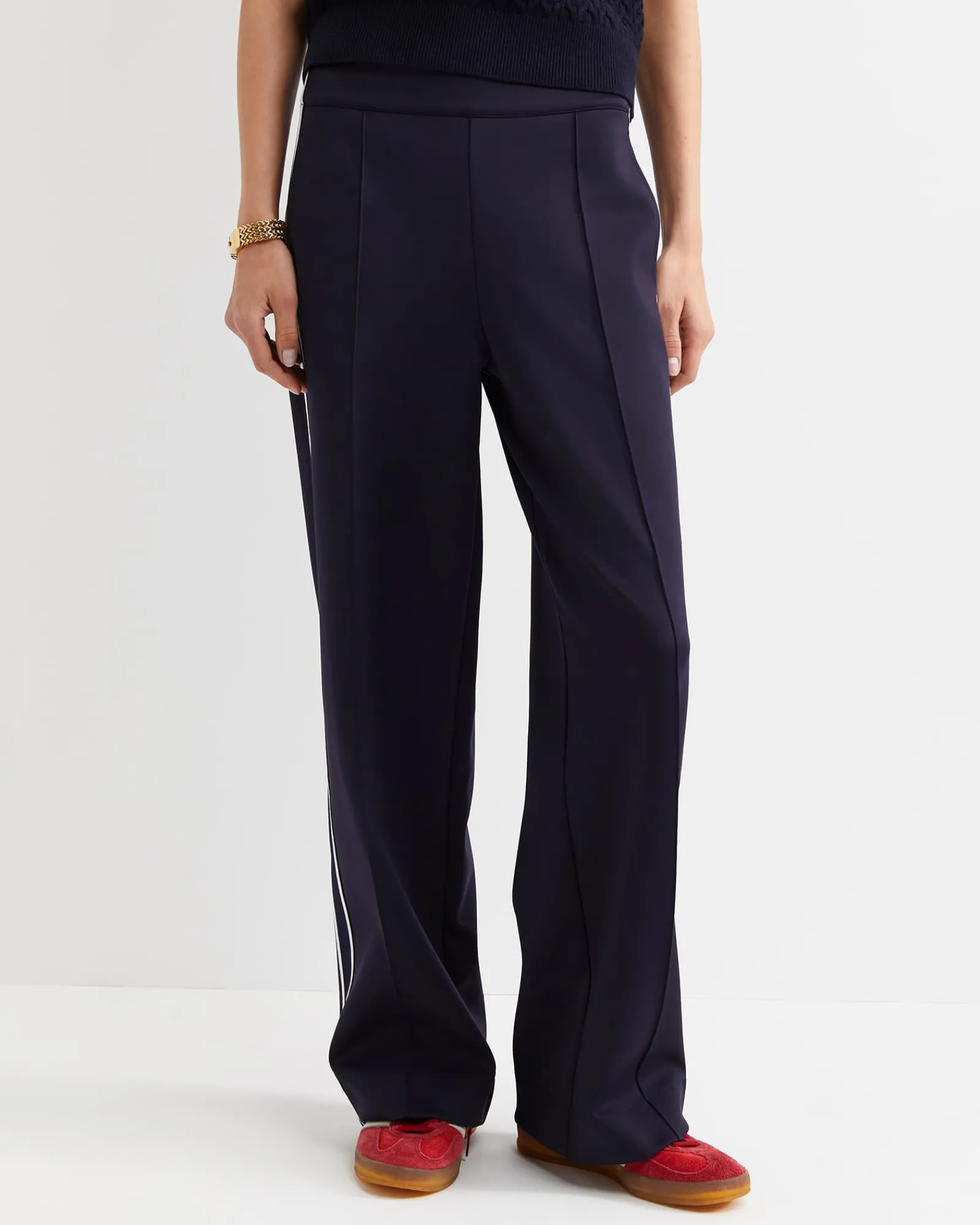 Online Sportscraft Lina Track Pant in Navy Multi NavyMulti