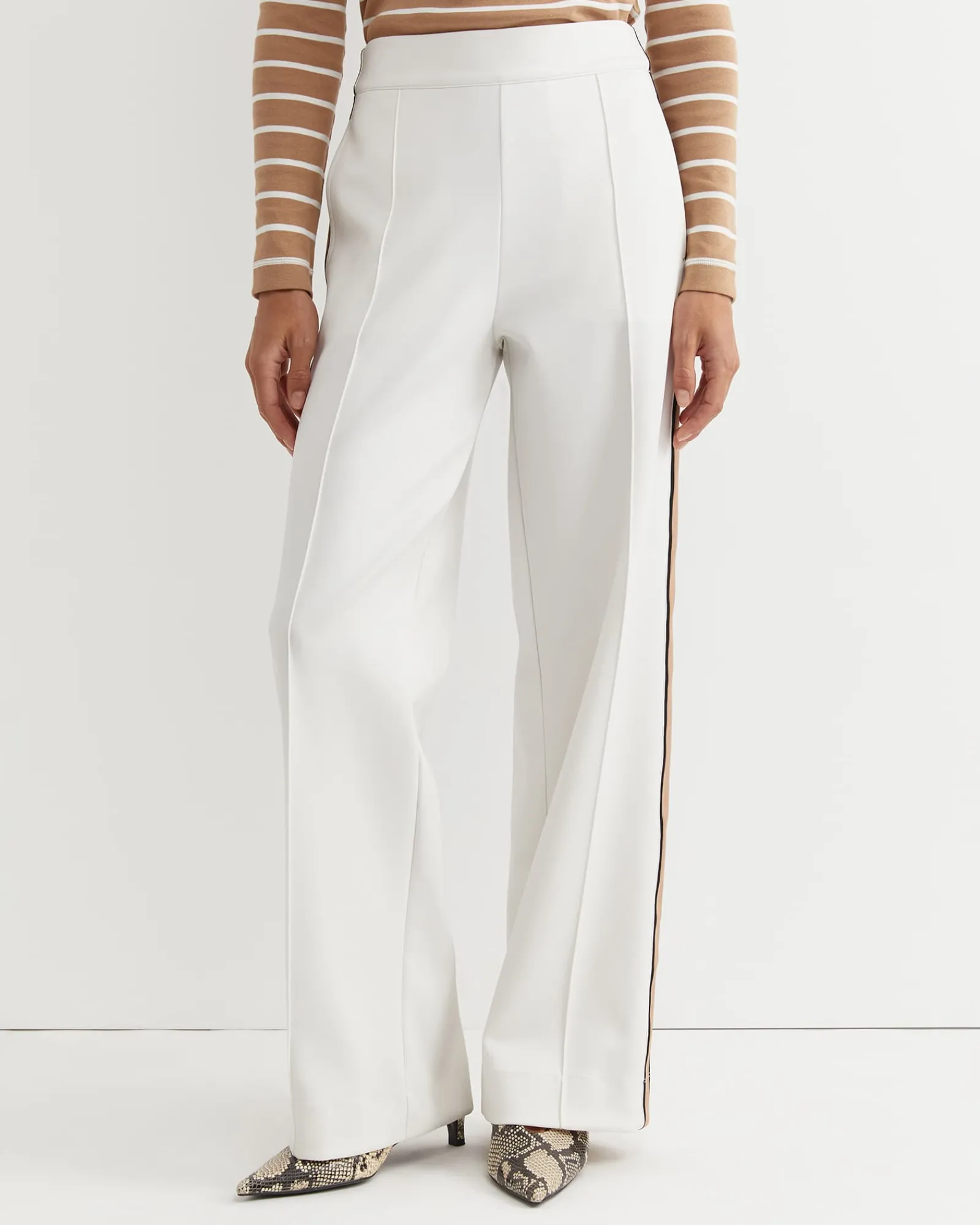 Best Sportscraft Lina Track Pant in Whitemulti White/multi