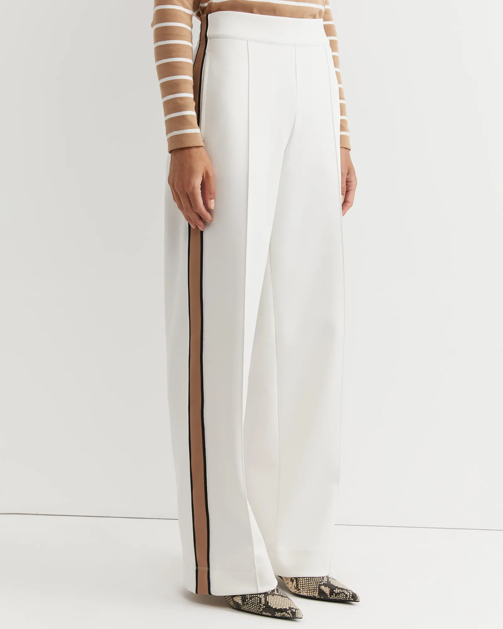 Best Sportscraft Lina Track Pant in Whitemulti White/multi