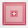 Hot Sportscraft Logo Silk Scarf in Red