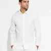New Sportscraft Long Sleeve Archie Shirt in White
