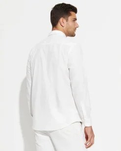 New Sportscraft Long Sleeve Archie Shirt in White