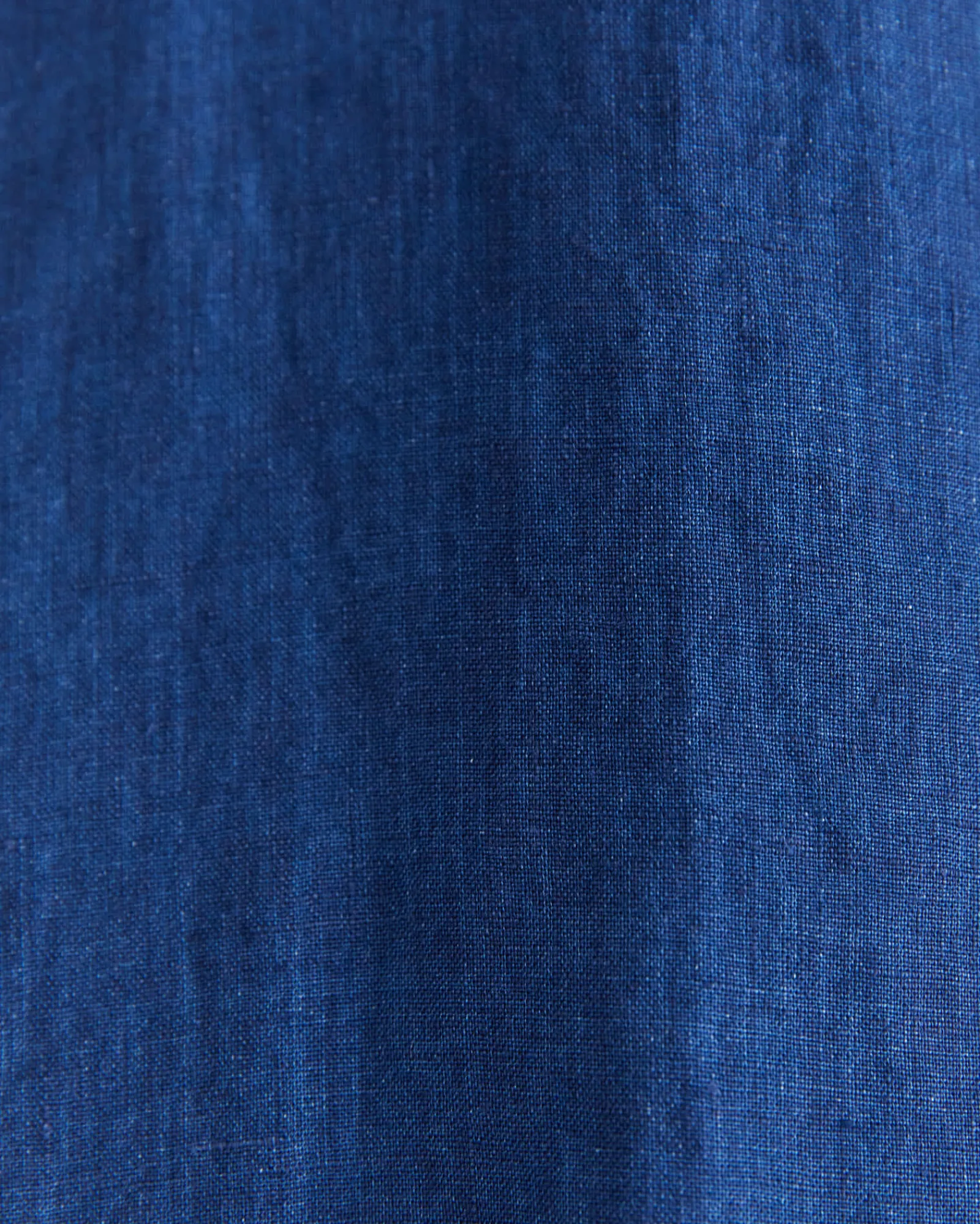 New Sportscraft Long Sleeve Linen Shirt in Indigo