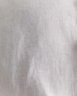 Discount Sportscraft Long Sleeve Linen Shirt in White
