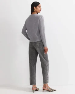 Best Sportscraft Lorri Argyle Cotton Cardigan in Greymulti Grey/multi