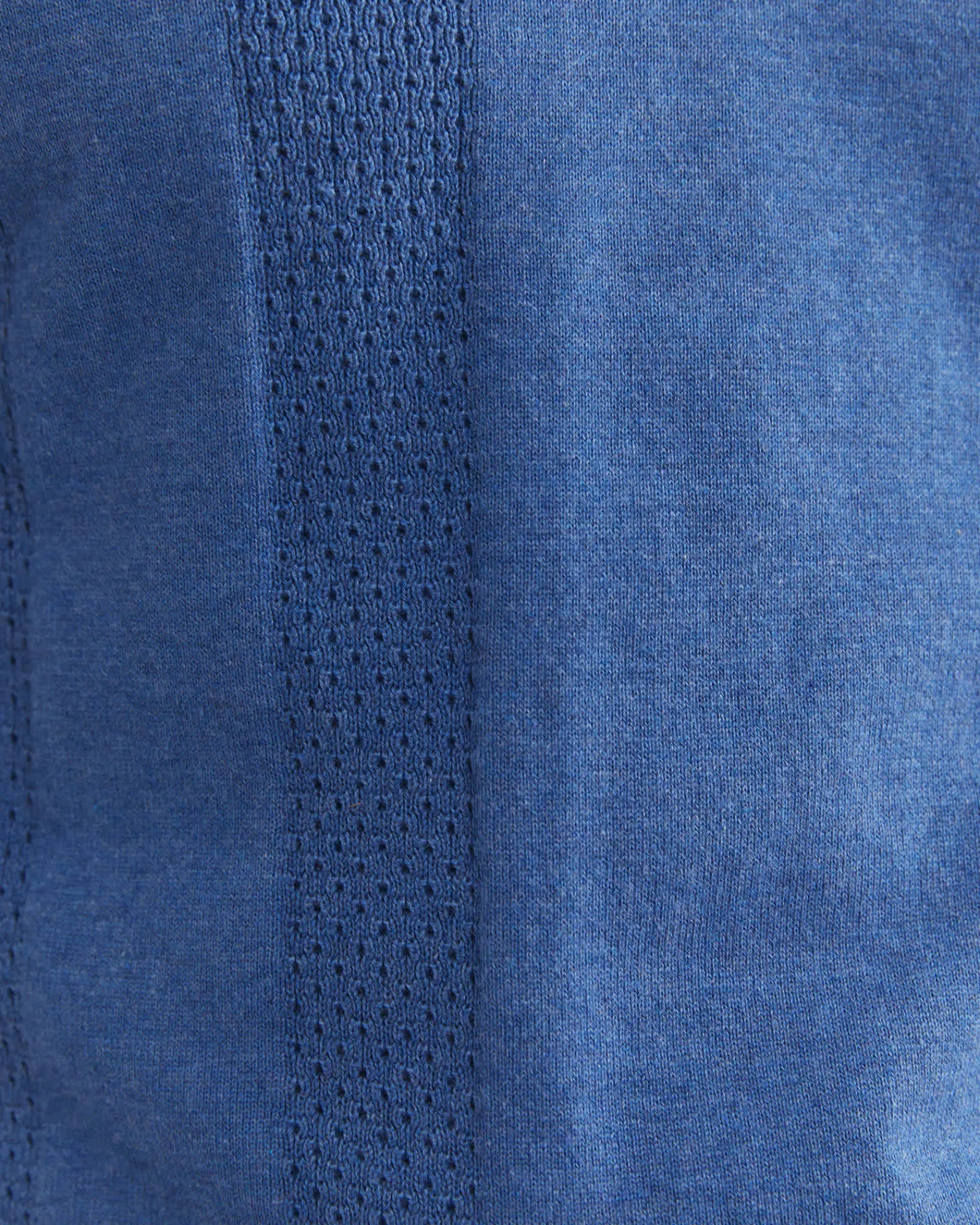 Discount Sportscraft Luka Short Sleeve Knit Polo in Smoke Blue SmokeBlue
