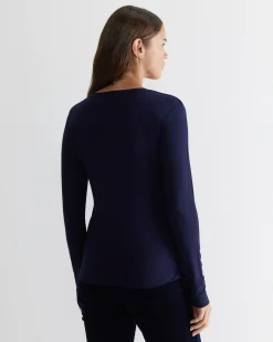 Sale Sportscraft Magic Long Sleeve Tee in Navy