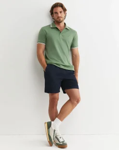 Fashion Sportscraft Manning Short Sleeve Polo in Elm