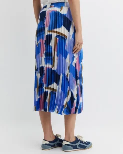 Discount Sportscraft Martine Pleat Skirt in Multi