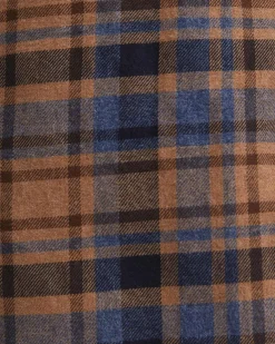 Online Sportscraft Matcham Long Sleeve Check Shirt in Brown Multi BrownMulti