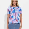 Outlet Sportscraft Matera Mercerised Tee in Violet