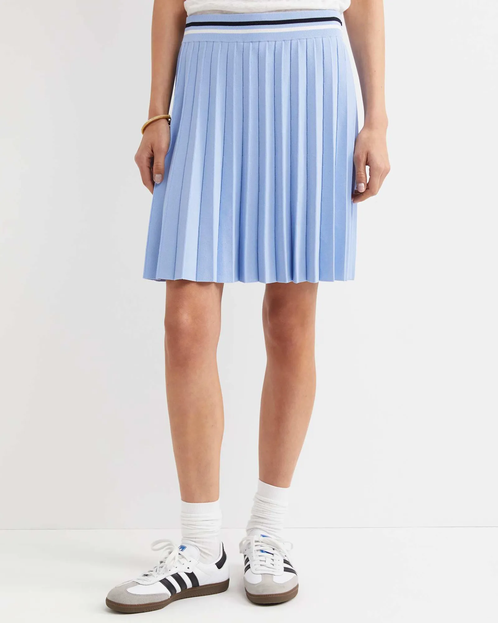Best Sportscraft Maxine Milano Mini Skirt in Sky