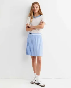 Best Sportscraft Maxine Milano Mini Skirt in Sky