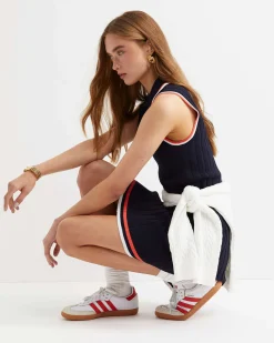 Hot Sportscraft Maxine Milano Tennis Dress in Navy